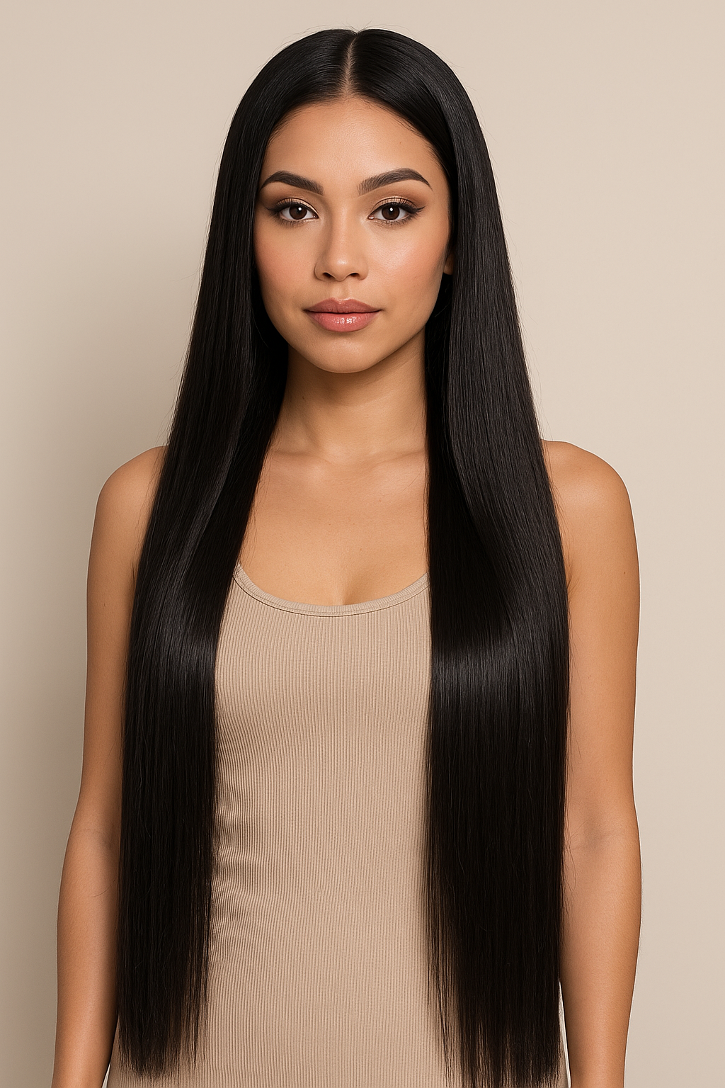 Straight Human Hair Extensions