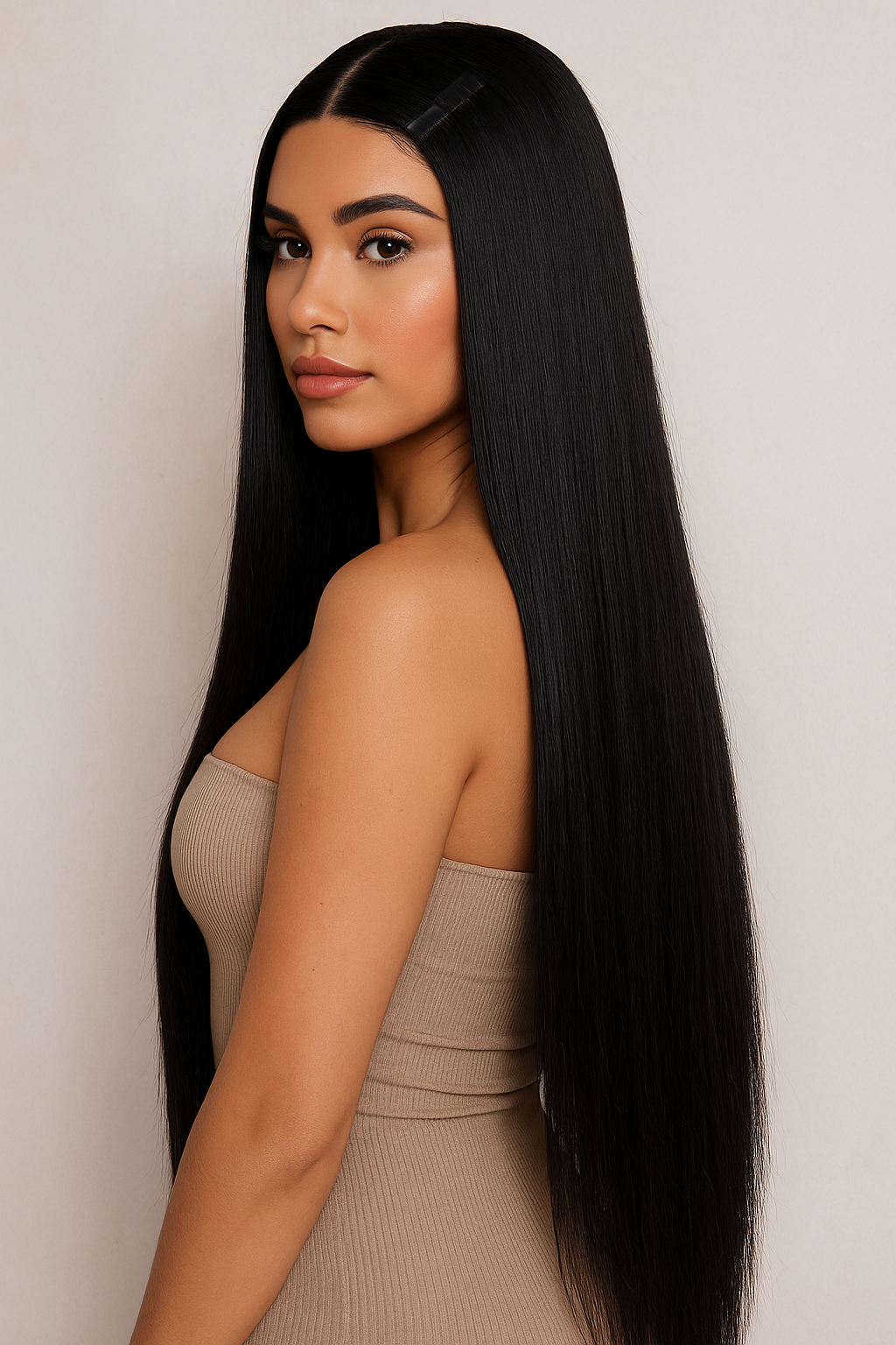 Straight Human Hair Extensions