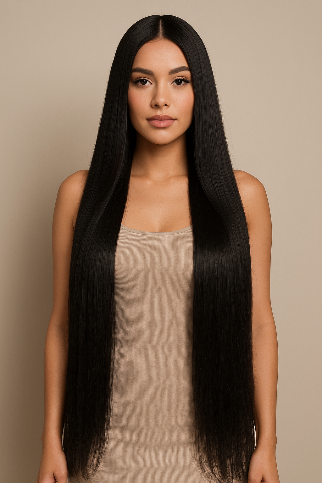Straight Human Hair Extensions