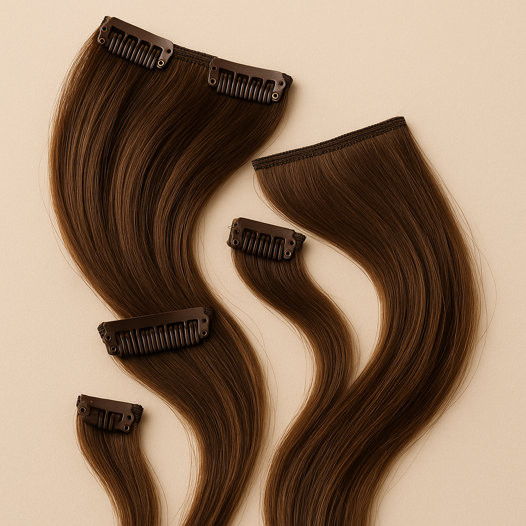 Confección de Clips para Extensiones (previamente debe compra las extensiones)